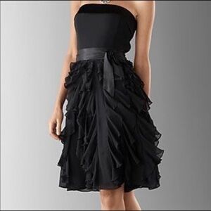 White House Black Market strapless dress